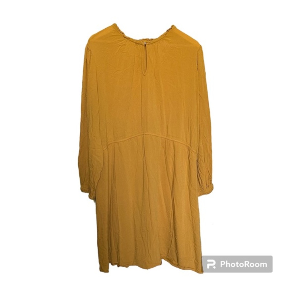 Old‎ Navy Yellow Long Sleeve Dress Size XXL D57